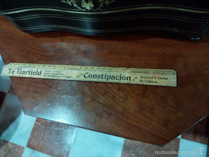 Antig&uuml;edades: ANTIGUA  REGLA CON PUBLICIDAD - Foto 2