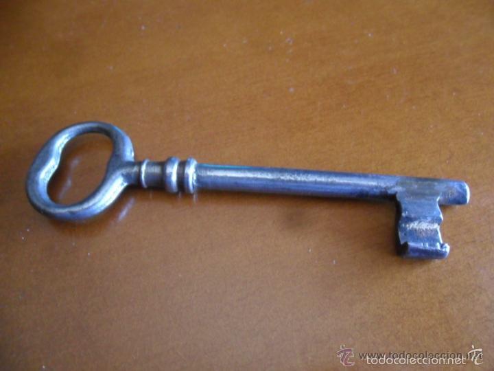 Antig&uuml;edades: LLAVE DE HIERRO ANTIGUA - Foto 4