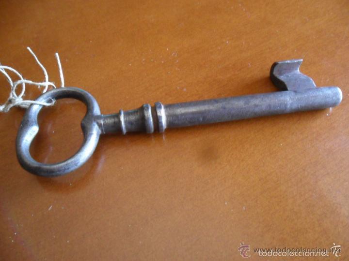 Antig&uuml;edades: LLAVE DE HIERRO ANTIGUA - Foto 3