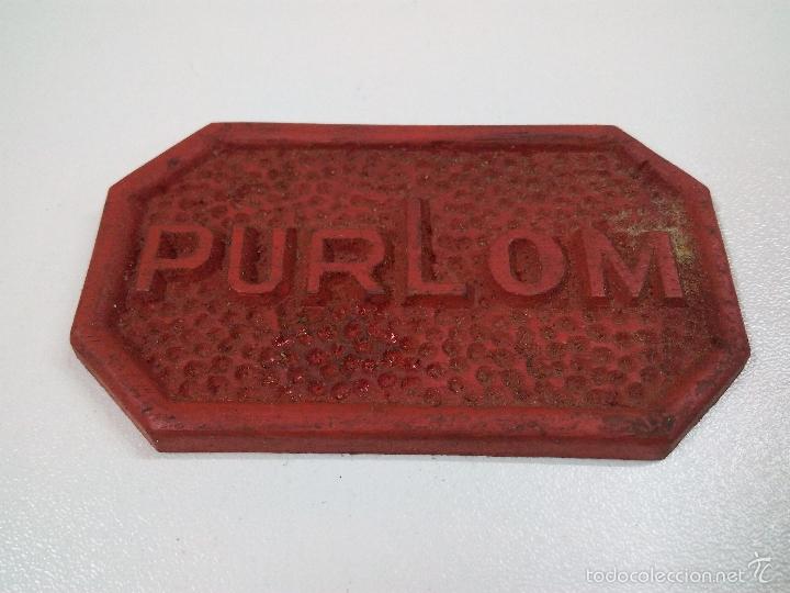 Antig&uuml;edades: ANTIGUO MOLDE EN MADERA . FUNDICION . PURLOM - Foto 1