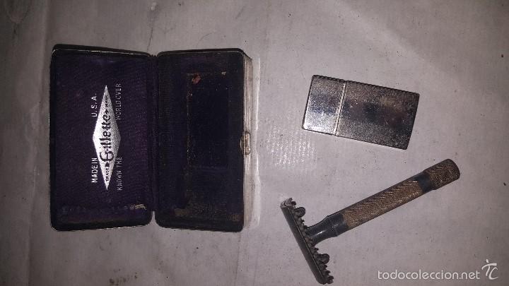 Antig&uuml;edades: ESTUCHE MAQUINILLA GILLETTE - Foto 2