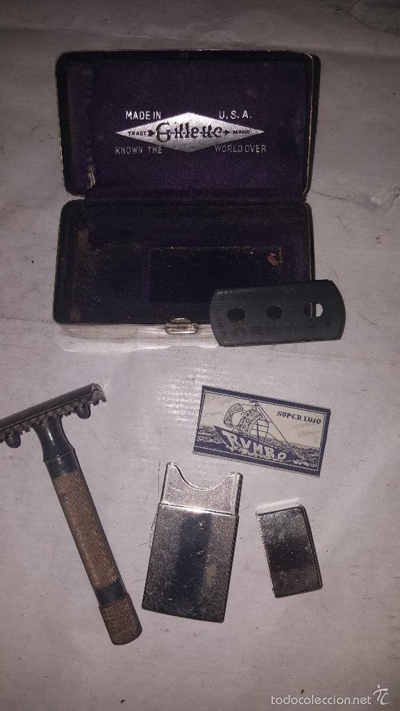 Antig&uuml;edades: ESTUCHE MAQUINILLA GILLETTE - Foto 3