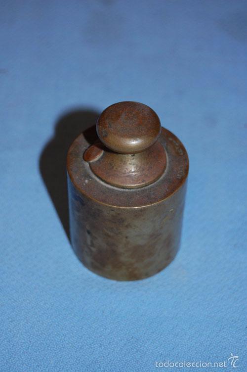 Antig&uuml;edades: JUEGO DE 5 PESAS - Foto 3