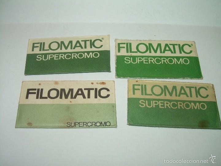 Antig&uuml;edades: CUATRO HOJAS DE AFIETAR....FILOMATIC. - Foto 1