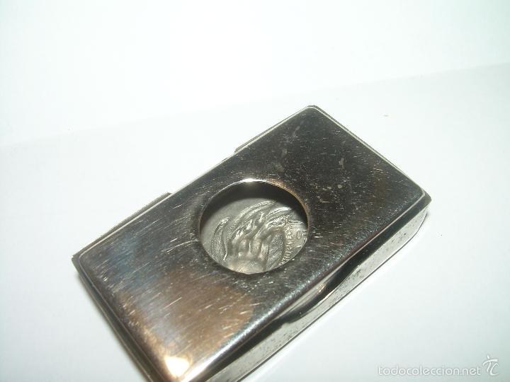 Antig&uuml;edades: ESTUCHE METALICO PARA HOJAS DE AFEITAR.....,BETER. - Foto 3