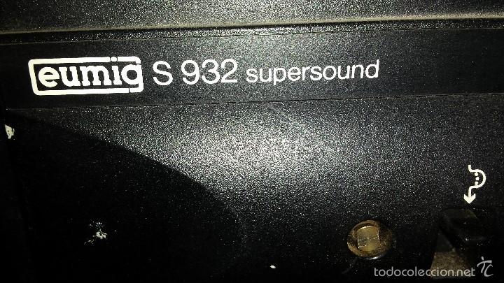 Antig&uuml;edades: PROYECTOR SONORO EUMIG S 932 Supersound FUNCIONANDO - Foto 4