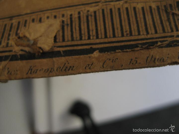 Antigüedades: MAPA NAUTICO ANTIGUO 1842 TABLAS Y RUTAS NAVEGACION BARCOS A VAPOR Kaeppelin et Cie. Paris - Foto 3 - 56810347