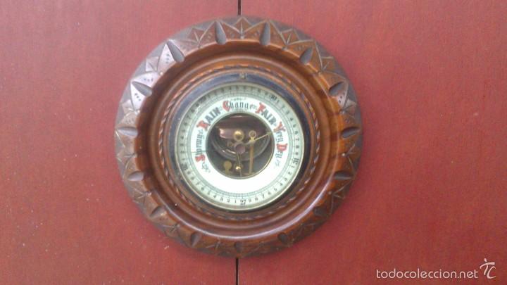 Antig&uuml;edades: antiguo barometro - Foto 2