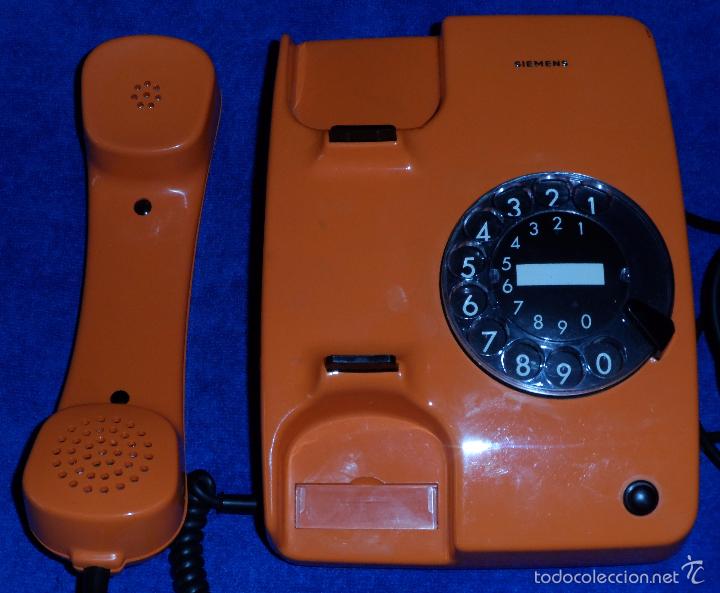 Tel&eacute;fonos: Telefono de Rodete - Siemens &iexcl;Impecable y funcionando! - Foto 3