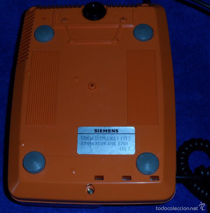 Tel&eacute;fonos: Telefono de Rodete - Siemens &iexcl;Impecable y funcionando! - Foto 4