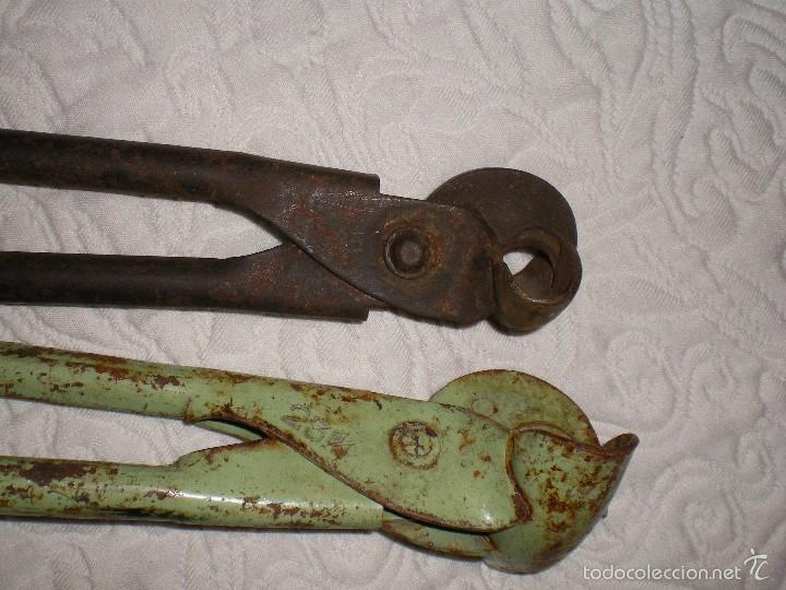 Antig&uuml;edades: UTENSILIOS PARA LOS CABLES DE LA LUZ 1920 - Foto 4