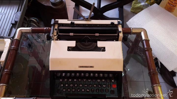 Antig&uuml;edades: maquina de escribir con funda    underwood - Foto 1
