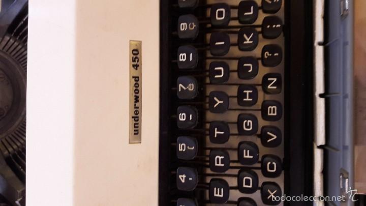 Antig&uuml;edades: maquina de escribir con funda    underwood - Foto 4