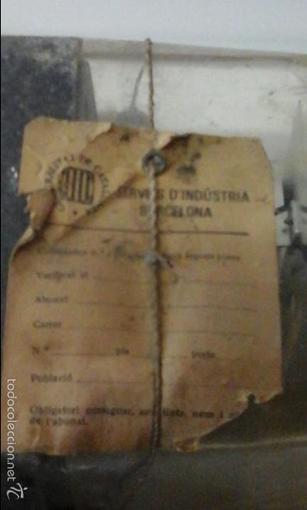 Antig&uuml;edades: Contador el&eacute;ctrico AEG - Foto 3