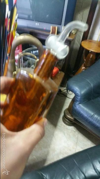 Antig&uuml;edades: ANTIGUA BOTELLA DE LABORATORIO. - Foto 2