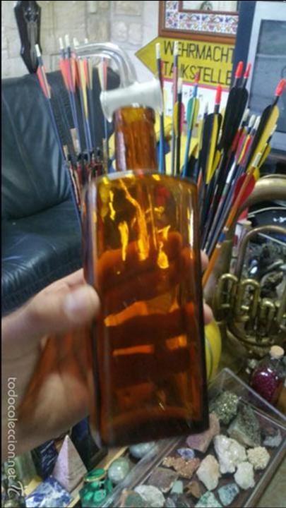 Antig&uuml;edades: ANTIGUA BOTELLA DE LABORATORIO. - Foto 4