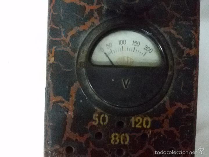Antig&uuml;edades: Volt&iacute;metro ant&iacute;guo tester - Foto 3