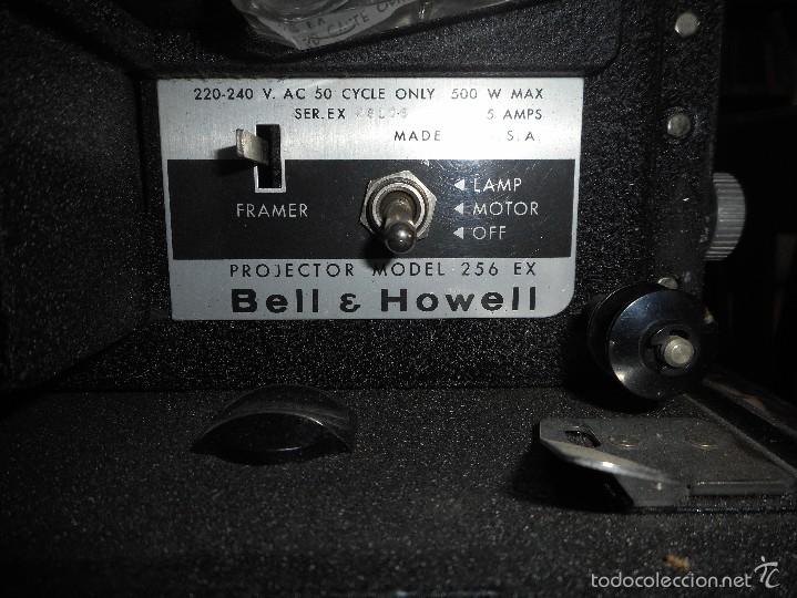 Antig&uuml;edades: Proyector Bell & Howell model 256 EX - Foto 11