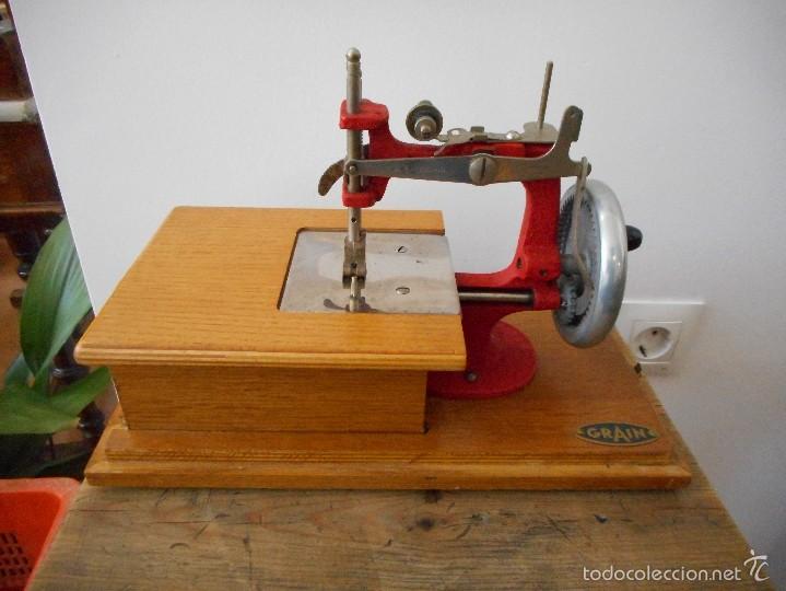 Antig&uuml;edades: M&aacute;quina de coser Grain - Foto 2