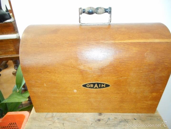 Antig&uuml;edades: M&aacute;quina de coser Grain - Foto 9