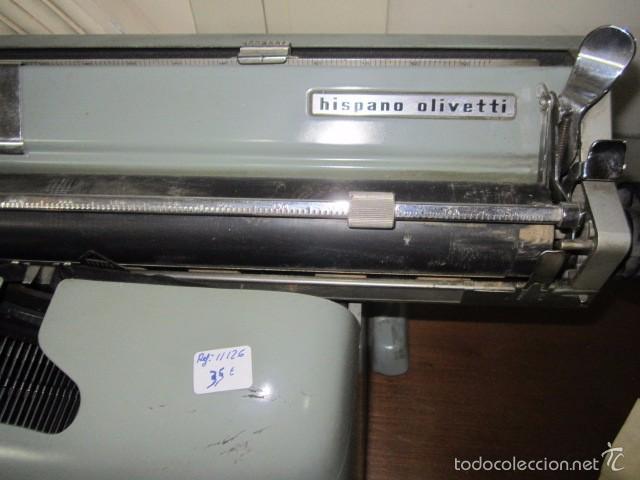 Antig&uuml;edades: M&aacute;quina de escribir Hispano Olivetti Lexicon 80. - Foto 2