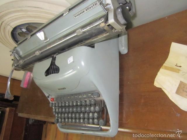 Antig&uuml;edades: M&aacute;quina de escribir Hispano Olivetti Lexicon 80. - Foto 5