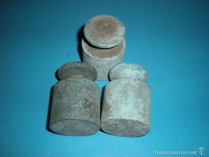 Antig&uuml;edades: PESO DE BALANZA EN BRONCE DE 500 gr. - Foto 1