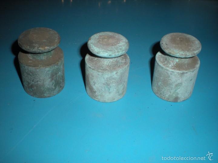 Antig&uuml;edades: PESO DE BALANZA EN BRONCE DE 500 gr. - Foto 2