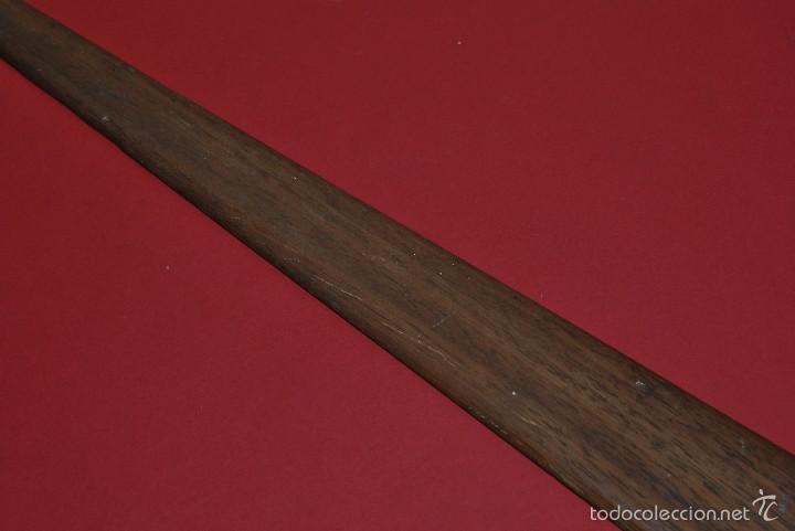 Antig&uuml;edades: UTENSILIO DE MADERA PARA UTILIZAR EN EL TELAR - COSTURA - Foto 5