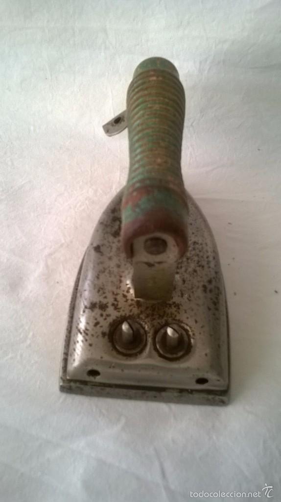 Antig&uuml;edades: PLANCHA EL&Eacute;CTRICA INDAVE - Foto 4
