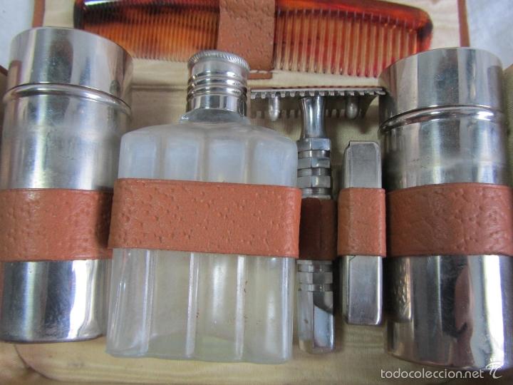 Antig&uuml;edades: Estuche de afeitado con maquinilla Gibert - Foto 9
