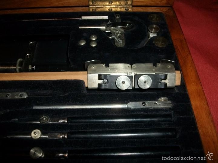 Antig&uuml;edades: CAJA DE COMPASES E.O. RICHTER PR&Auml;CISION - Foto 6