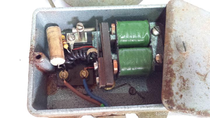 Antig&uuml;edades: ANTIGUO TIMBRE DE CAMPANA EL&Eacute;CTRICO 110 VOLTIOS - FUNCIONANDO - Foto 3