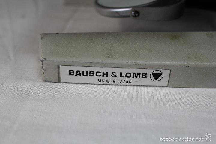 Antig&uuml;edades: microscopio bausch & lomb made in japan - Foto 4