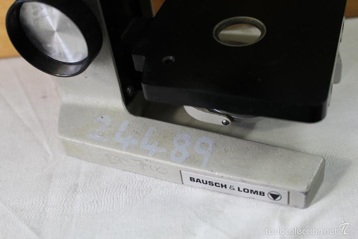 Antig&uuml;edades: microscopio bausch & lomb made in japan - Foto 9