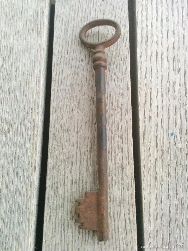 Antig&uuml;edades: ANTIGUA LLAVE DE CASERIO - Foto 2
