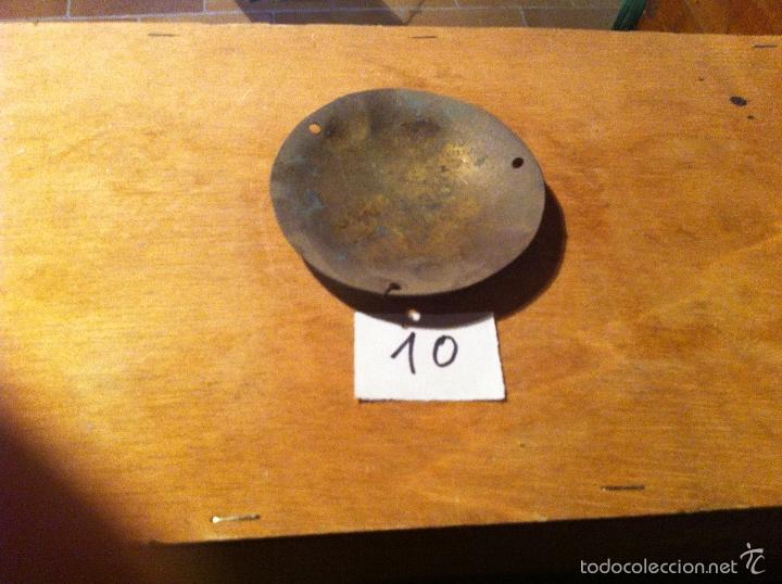 Antig&uuml;edades: PLATO DE LATON PARA BALANZA (10) - Foto 1