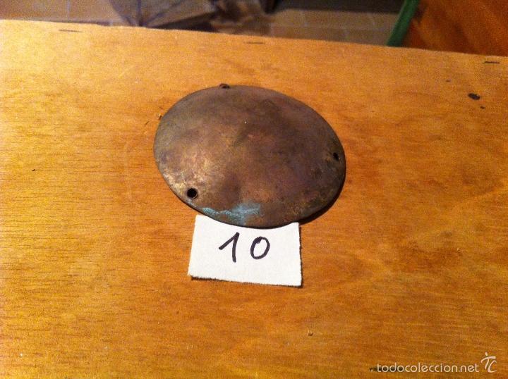 Antig&uuml;edades: PLATO DE LATON PARA BALANZA (10) - Foto 2
