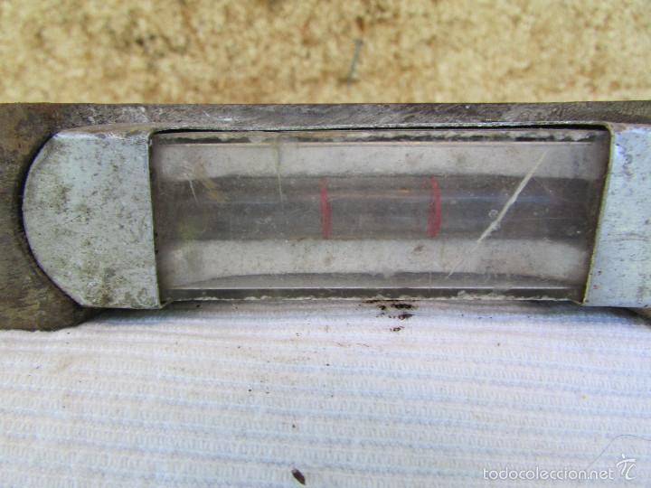 Antig&uuml;edades: NIVEL antiguo de BURBUJAS en MADERA - Foto 3