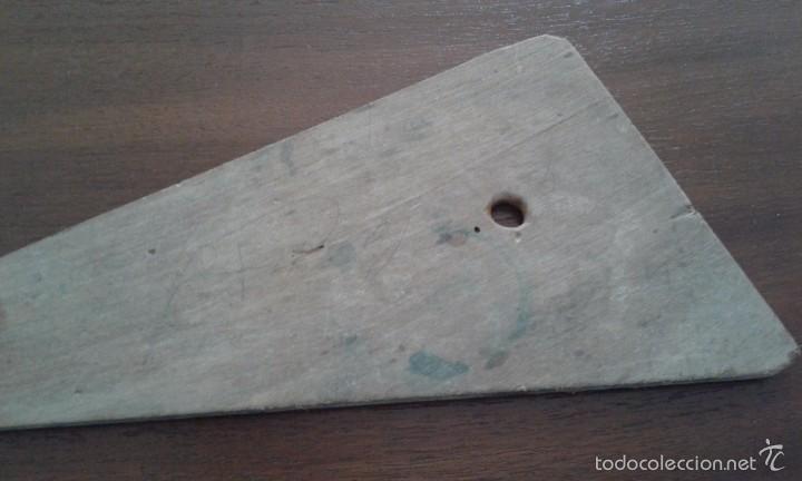 Antig&uuml;edades: ANTIGUO CARTAB&Oacute;N DE MADERA - Foto 2