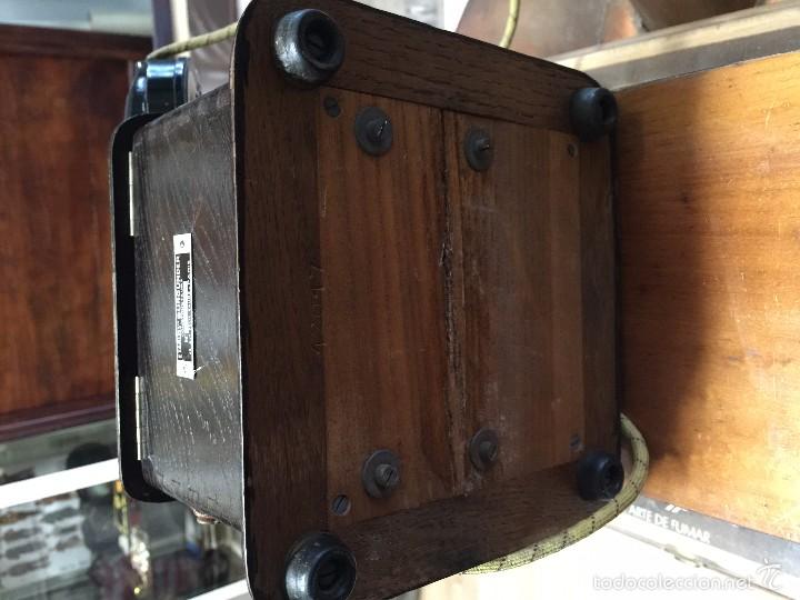 Antig&uuml;edades: TELEFONO MADERA A&Ntilde;OS 30 - Foto 4