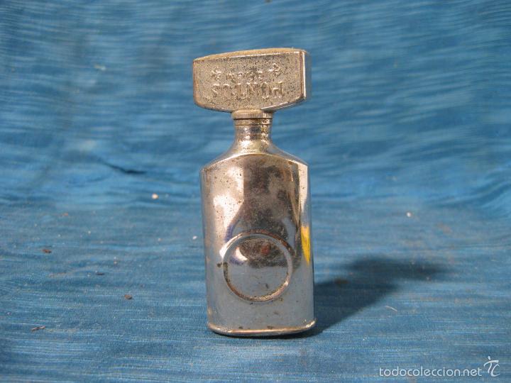 Antig&uuml;edades: CURIOSA ACEITERA DE LATA NIQUELADA MARCA PONTUS - Foto 3