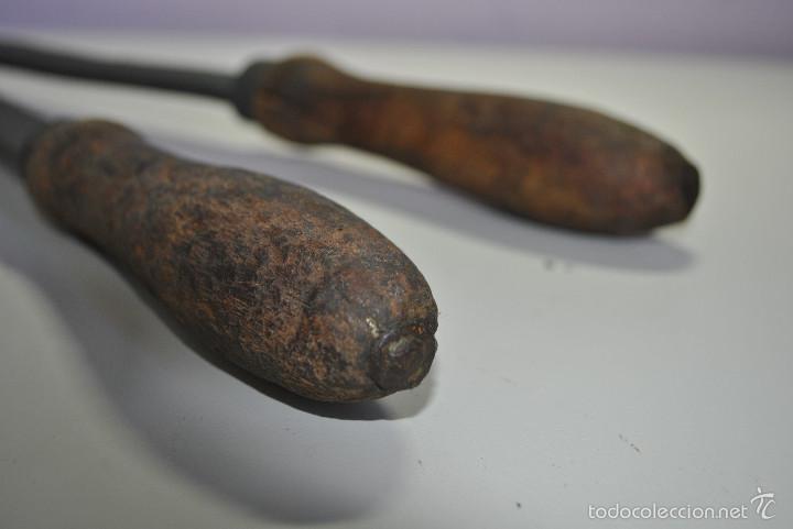 Antig&uuml;edades: antigua cortadora de pezu&ntilde;as muy robusta - Foto 3