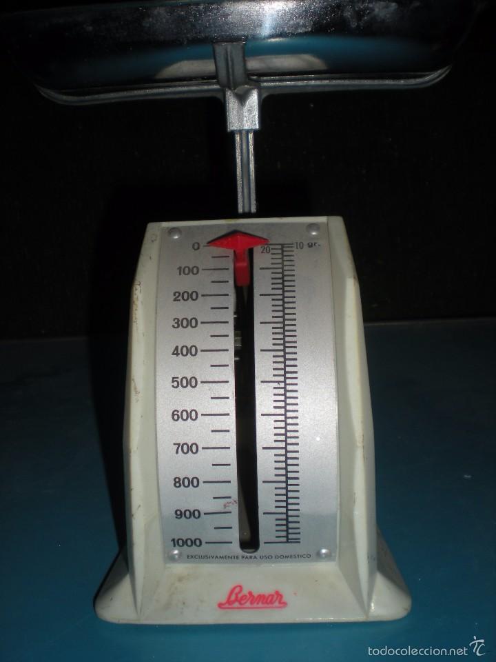 Antig&uuml;edades: B&aacute;scula de 1kg marca Bernar - Foto 3