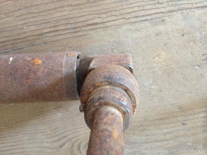 Antig&uuml;edades: ANTIGUO BERBIQU&Iacute; O TALADRO DE CARPINTERO - Foto 8