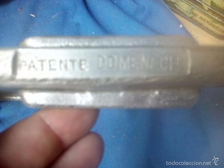 Antig&uuml;edades: MAQUINA. DE INYECTAR . PATENTE. DOMENECH. - Foto 5