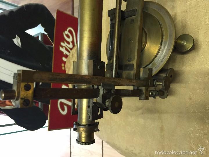 Antig&uuml;edades: TEODOLITO FINAL SIGLO XIX BRONCE - Foto 3