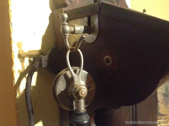 Tel&eacute;fonos: TELEFONO ERICSSON DE MADERA PARA PARED - Foto 5