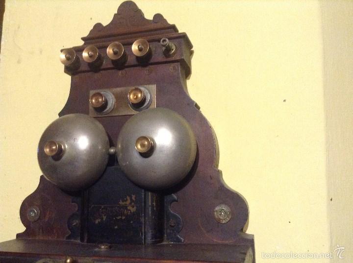 Tel&eacute;fonos: TELEFONO ERICSSON DE MADERA PARA PARED - Foto 12