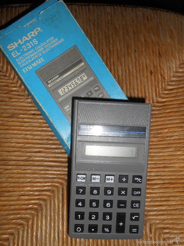 Antig&uuml;edades: SHARP EL -231S -Funciona -Carga por energia solar- - Foto 1